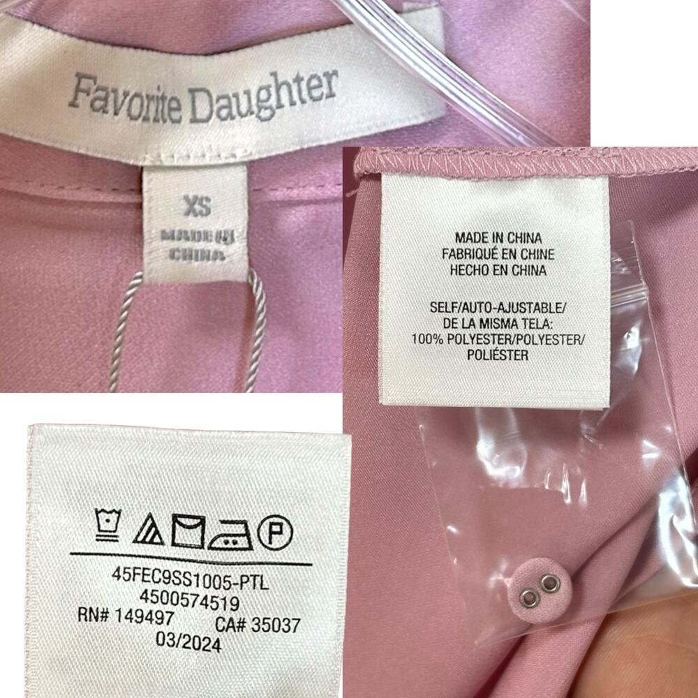 Favorite Daughter, NWT Women's The Smooth Ex-Boyfriend Shirt, Pastel Lavender XS - Picture 6 of 15